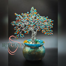 Load image into Gallery viewer, Wire tree with cremation pot
