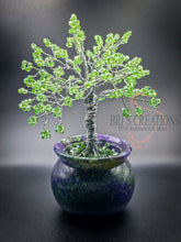 Load image into Gallery viewer, Wire tree with cremation pot
