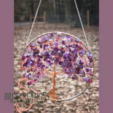 Load image into Gallery viewer, Cremation infused clay bead wire tree ring
