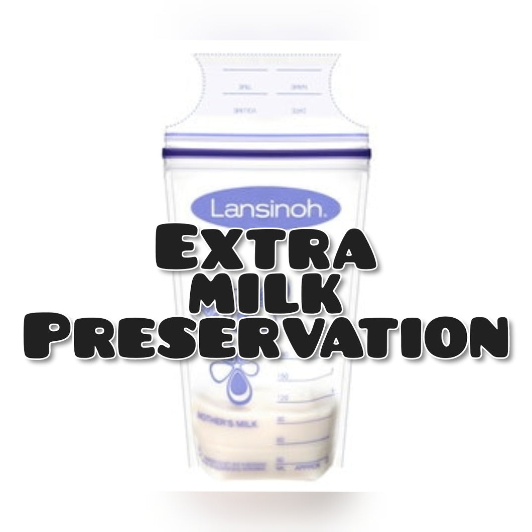 Extra milk preservation