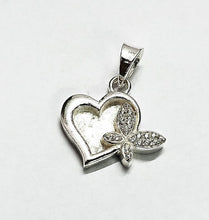 Load image into Gallery viewer, Butterfly Heart Pendant
